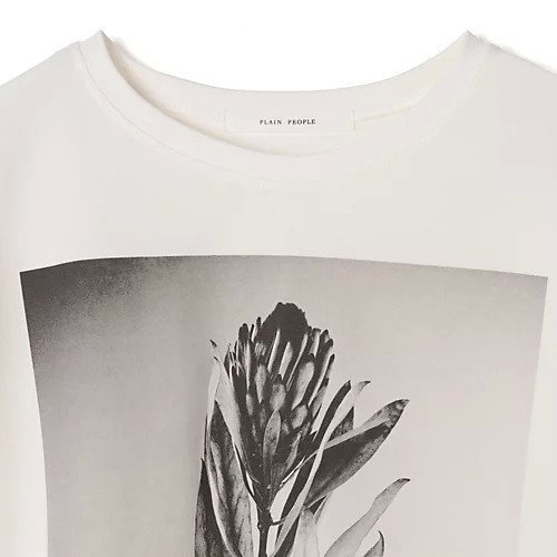 【プレインピープル/PLAIN PEOPLE】のフォトプリントドルマンスリーブロングT-シャツ 人気、トレンドファッション・服の通販 founy(ファニー) ファッション Fashion レディースファッション Fashion for Women トップス・カットソー Cut & Sew Tops シャツ・ブラウス・オフィスカジュアル Elegant Blouses & Button-Ups フロント Front, Front Design プリント Print, Printed Pattern 洗える Machine Washable other-3|ID: prp329100004860712 ipo3291000000036051008