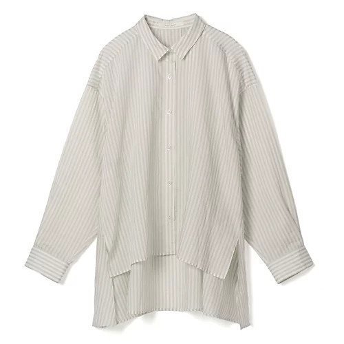 【プレインピープル/PLAIN PEOPLE】のタイプライター/リヨセルストライプレギュラーカラーシャツ 人気、トレンドファッション・服の通販 founy(ファニー) ファッション Fashion レディースファッション Fashion for Women トップス・カットソー Cut & Sew Tops シャツ・ブラウス・オフィスカジュアル Elegant Blouses & Button-Ups タイプライター Typewriter Fabric, Crisp Cotton バランス Balance, Style Balance フロント Front, Front Design リラックス Relax, Relaxed Fit エレガント 上品 Elegant 洗える Machine Washable other-1|ID: prp329100004860714 ipo3291000000036051009