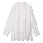 【プレインピープル/PLAIN PEOPLE】のタイプライター/リヨセルストライプレギュラーカラーシャツ 人気、トレンドファッション・服の通販 founy(ファニー) ファッション Fashion レディースファッション Fashion for Women トップス・カットソー Cut & Sew Tops シャツ・ブラウス・オフィスカジュアル Elegant Blouses & Button-Ups タイプライター Typewriter Fabric, Crisp Cotton バランス Balance, Style Balance フロント Front, Front Design リラックス Relax, Relaxed Fit エレガント 上品 Elegant 洗える Machine Washable thumbnail ホワイト|ID: prp329100004860714 ipo3291000000036051011