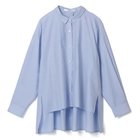 【プレインピープル/PLAIN PEOPLE】のタイプライター/リヨセルストライプレギュラーカラーシャツ 人気、トレンドファッション・服の通販 founy(ファニー) ファッション Fashion レディースファッション Fashion for Women トップス・カットソー Cut & Sew Tops シャツ・ブラウス・オフィスカジュアル Elegant Blouses & Button-Ups タイプライター Typewriter Fabric, Crisp Cotton バランス Balance, Style Balance フロント Front, Front Design リラックス Relax, Relaxed Fit エレガント 上品 Elegant 洗える Machine Washable thumbnail サックス|ID: prp329100004860714 ipo3291000000036051012