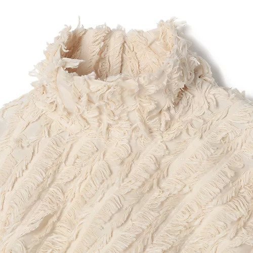 【プレインピープル/PLAIN PEOPLE】のフリンジカットJQスタンドカラーブラウス 人気、トレンドファッション・服の通販 founy(ファニー) ファッション Fashion レディースファッション Fashion for Women トップス・カットソー Cut & Sew Tops シャツ・ブラウス・オフィスカジュアル Elegant Blouses & Button-Ups おすすめ Recommended / Our Picks シンプル Simple, Minimal スタンド Stand Collar, Upright Stand ハイネック High Neck, Mock Neck フリンジ Fringe, Tassel ホリデーシーズン Holiday Season other-3|ID: prp329100004860736 ipo3291000000036023825