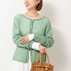 【リエミラー/Rie Miller】のシアーモヘヤ2WAYリブボートネックカーディガン 人気、トレンドファッション・服の通販 founy(ファニー) ファッション Fashion レディースファッション Fashion for Women トップス・カットソー Cut & Sew Tops カーディガン・羽織り Layered Style Cardigans 2025年 2025 2025-2026秋冬・A/W Autumn/Winter 2025–26 AW25–26 インナー Innerwear コンパクト Compact, Small Size デコルテ Décolleté, Neckline ボトム Bottoms, Lower Wear thumbnail オリーブ|ID: prp329100004860742 ipo3291000000036024338