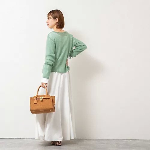 【リエミラー/Rie Miller】のシアーモヘヤ2WAYリブボートネックカーディガン 人気、トレンドファッション・服の通販 founy(ファニー) 　ファッション　Fashion　レディースファッション　Fashion for Women　トップス・カットソー　Cut & Sew Tops　カーディガン・羽織り　Layered Style Cardigans　2025年　2025　2025-2026秋冬・A/W　Autumn/Winter 2025–26 AW25–26　インナー　Innerwear　コンパクト　Compact, Small Size　デコルテ　Décolleté, Neckline　ボトム　Bottoms, Lower Wear　other-3|ID: prp329100004860742 ipo3291000000036024344