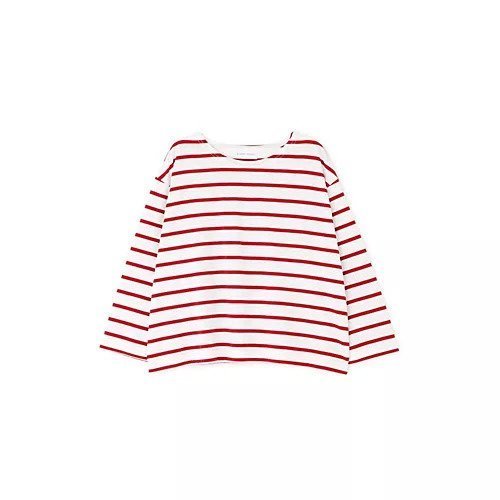 【ヒューマンウーマン/HUMAN WOMAN】のハイゲージボーダープルオーバー 人気、トレンドファッション・服の通販 founy(ファニー) 　ファッション　Fashion　レディースファッション　Fashion for Women　トップス・カットソー　Cut & Sew Tops　カジュアルプルオーバー・ニットトップス　Pullovers & Knit Tops / Casual Pullovers　おすすめ　Recommended / Our Picks　インナー　Innerwear　ショート　Short, Short Length　スタンダード　Standard, Basic　フレンチ　French, French Style　ボーダー　Border, Stripe　春　Spring　羽織　Haori, Light Jacket　other-2|ID: prp329100004861435 ipo3291000000036030742