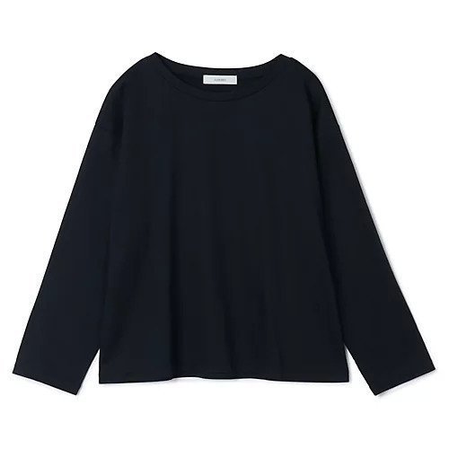 【スアデオ/suadeo】のコンパクトロンT インテリア・キッズ・メンズ・レディースファッション・服の通販 founy(ファニー) 　ファッション　Fashion　レディースファッション　Fashion for Women　トップス・カットソー　Cut & Sew Tops　ロングTシャツ・Tシャツ　Longline T-Shirts & Tees　インナー　Innerwear　シルケット　Silket, Silky Cotton　エレガント 上品　Elegant　洗える　Machine Washable　ネイビー|ID: prp329100004861666 ipo3291000000036047554