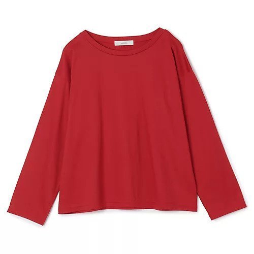 【スアデオ/suadeo】のコンパクトロンT インテリア・キッズ・メンズ・レディースファッション・服の通販 founy(ファニー) 　ファッション　Fashion　レディースファッション　Fashion for Women　トップス・カットソー　Cut & Sew Tops　ロングTシャツ・Tシャツ　Longline T-Shirts & Tees　インナー　Innerwear　シルケット　Silket, Silky Cotton　エレガント 上品　Elegant　洗える　Machine Washable　レッド|ID: prp329100004861666 ipo3291000000036047557