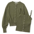 【スアデオ/suadeo】のマルチWAYツインニット 人気、トレンドファッション・服の通販 founy(ファニー) ファッション Fashion レディースファッション Fashion for Women トップス・カットソー Cut & Sew Tops ニット Knit Tops & Sweaters キャミソール Camisole, Spaghetti Strap Top コンパクト Compact, Small Size ビスチェ Bustier, Corset Top 夏 Summer 洗える Machine Washable thumbnail カーキ|ID: prp329100004861667 ipo3291000000036047575