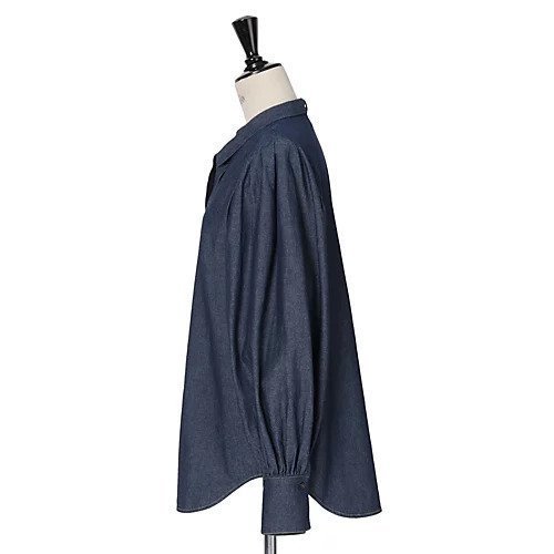 【スアデオ/suadeo】のデニムボウタイブラウス 人気、トレンドファッション・服の通販 founy(ファニー) 　ファッション　Fashion　レディースファッション　Fashion for Women　トップス・カットソー　Cut & Sew Tops　シャツ・ブラウス・オフィスカジュアル　Elegant Blouses & Button-Ups　インナー　Innerwear　エレガント 上品　Elegant　ジャケット　Jacket, Outerwear　デニム　Denim, Jeans Material　バランス　Balance, Style Balance　洗える　Machine Washable　other-2|ID: prp329100004861668 ipo3291000000036048733