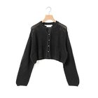 【ミディウミ/MidiUmi】のニードルワークカーディガン 人気、トレンドファッション・服の通販 founy(ファニー) ファッション Fashion レディースファッション Fashion for Women トップス・カットソー Cut & Sew Tops カーディガン・羽織り Layered Style Cardigans かぎ針 Crochet ノースリーブ Sleeveless, No-Sleeve メッシュ Mesh, Net Fabric thumbnail ブラック|ID: prp329100004861731 ipo3291000000036051308