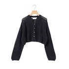 【ミディウミ/MidiUmi】のニードルワークカーディガン 人気、トレンドファッション・服の通販 founy(ファニー) ファッション Fashion レディースファッション Fashion for Women トップス・カットソー Cut & Sew Tops カーディガン・羽織り Layered Style Cardigans かぎ針 Crochet ノースリーブ Sleeveless, No-Sleeve メッシュ Mesh, Net Fabric thumbnail ネイビー|ID: prp329100004861731 ipo3291000000036051310