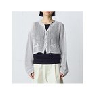 【ミディウミ/MidiUmi】のニードルワークカーディガン 人気、トレンドファッション・服の通販 founy(ファニー) ファッション Fashion レディースファッション Fashion for Women トップス・カットソー Cut & Sew Tops カーディガン・羽織り Layered Style Cardigans かぎ針 Crochet ノースリーブ Sleeveless, No-Sleeve メッシュ Mesh, Net Fabric thumbnail ライトグレー|ID: prp329100004861731 ipo3291000000036051311