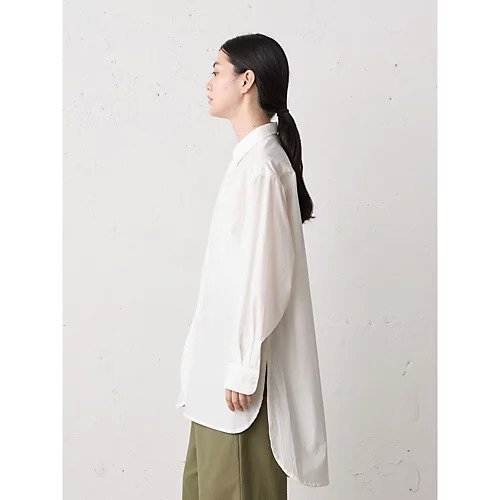 【ミディウミ/MidiUmi】のワイドロングシャツ 人気、トレンドファッション・服の通販 founy(ファニー) ファッション Fashion レディースファッション Fashion for Women トップス・カットソー Cut & Sew Tops シャツ・ブラウス・オフィスカジュアル Elegant Blouses & Button-Ups スリット Slit, Slit Detail タイプライター Typewriter Fabric, Crisp Cotton ドレス Dress, One-Piece ベーシック Basic, Essential ボトム Bottoms, Lower Wear ワッシャー Washer, Crinkled Finish other-3|ID: prp329100004861743 ipo3291000000036051561