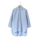 【ミディウミ/MidiUmi】のワイドロングシャツ ライトブルー|ID: prp329100004861743 ipo3291000000036255147