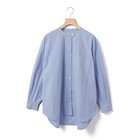 【ミディウミ/MidiUmi】のスタンドカラービッグシャツ 人気、トレンドファッション・服の通販 founy(ファニー) ファッション Fashion レディースファッション Fashion for Women トップス・カットソー Cut & Sew Tops シャツ・ブラウス・オフィスカジュアル Elegant Blouses & Button-Ups タイプライター Typewriter Fabric, Crisp Cotton バランス Balance, Style Balance パッチ Patch, Appliqué ベーシック Basic, Essential ポケット Pocket, Pocket Detail ワッシャー Washer, Crinkled Finish thumbnail ライトブルー|ID: prp329100004861744 ipo3291000000036051565