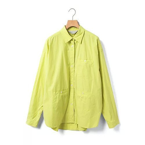 【ミディウミ/MidiUmi】のスリーポケットシャツ インテリア・キッズ・メンズ・レディースファッション・服の通販 founy(ファニー) ファッション Fashion レディースファッション Fashion for Women トップス・カットソー Cut & Sew Tops シャツ・ブラウス・オフィスカジュアル Elegant Blouses & Button-Ups スリット Slit, Slit Detail タイプライター Typewriter Fabric, Crisp Cotton フロント Front, Front Design ポケット Pocket, Pocket Detail イエロー|ID: prp329100004861745 ipo3291000000036051575