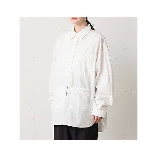 【ミディウミ/MidiUmi】のスリーポケットシャツ 人気、トレンドファッション・服の通販 founy(ファニー) ファッション Fashion レディースファッション Fashion for Women トップス・カットソー Cut & Sew Tops シャツ・ブラウス・オフィスカジュアル Elegant Blouses & Button-Ups スリット Slit, Slit Detail タイプライター Typewriter Fabric, Crisp Cotton フロント Front, Front Design ポケット Pocket, Pocket Detail other-2|ID: prp329100004861745 ipo3291000000036051577