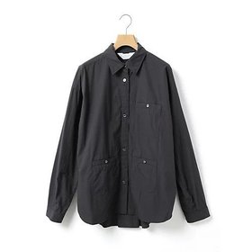 【ミディウミ/MidiUmi】のスリーポケットシャツ 人気、トレンドファッション・服の通販 founy(ファニー) ファッション Fashion レディースファッション Fashion for Women トップス・カットソー Cut & Sew Tops シャツ・ブラウス・オフィスカジュアル Elegant Blouses & Button-Ups スリット Slit, Slit Detail タイプライター Typewriter Fabric, Crisp Cotton フロント Front, Front Design ポケット Pocket, Pocket Detail |ID:prp329100004861745