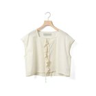 【ミディウミ/MidiUmi】のピンタックレースベスト 人気、トレンドファッション・服の通販 founy(ファニー) ファッション Fashion レディースファッション Fashion for Women アウター Coat / Outerwear Collection トップス・カットソー Cut & Sew Tops ベスト&ジレ / 重ね着スタイル Vests & Gilets インナー Innerwear ノースリーブ Sleeveless, No-Sleeve ベスト Vest, Waistcoat ボーダー Border, Stripe レース Lace, Lace Fabric thumbnail アイボリー|ID: prp329100004861748 ipo3291000000036051594