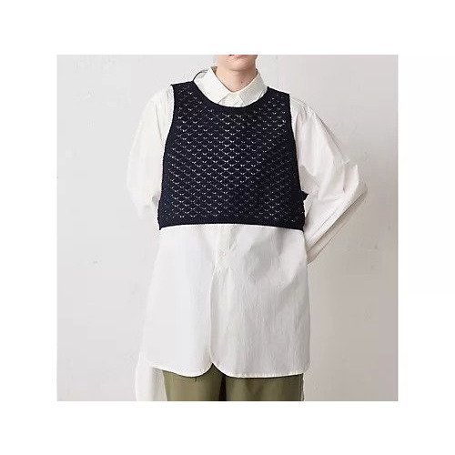 【ミディウミ/MidiUmi】の2WAYショートニットベスト 人気、トレンドファッション・服の通販 founy(ファニー) 　ファッション　Fashion　レディースファッション　Fashion for Women　アウター　Coat / Outerwear Collection　トップス・カットソー　Cut & Sew Tops　ニット　Knit Tops & Sweaters　ベスト&ジレ / 重ね着スタイル　Vests & Gilets　インナー　Innerwear　コンパクト　Compact, Small Size　ベスト　Vest, Waistcoat　ベーシック　Basic, Essential　リボン　Ribbon, Bow　other-2|ID: prp329100004861752 ipo3291000000036051620