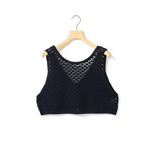 【ミディウミ/MidiUmi】の2WAYショートニットベスト 人気、トレンドファッション・服の通販 founy(ファニー) 　ファッション　Fashion　レディースファッション　Fashion for Women　アウター　Coat / Outerwear Collection　トップス・カットソー　Cut & Sew Tops　ニット　Knit Tops & Sweaters　ベスト&ジレ / 重ね着スタイル　Vests & Gilets　インナー　Innerwear　コンパクト　Compact, Small Size　ベスト　Vest, Waistcoat　ベーシック　Basic, Essential　リボン　Ribbon, Bow　other-3|ID: prp329100004861752 ipo3291000000036051621