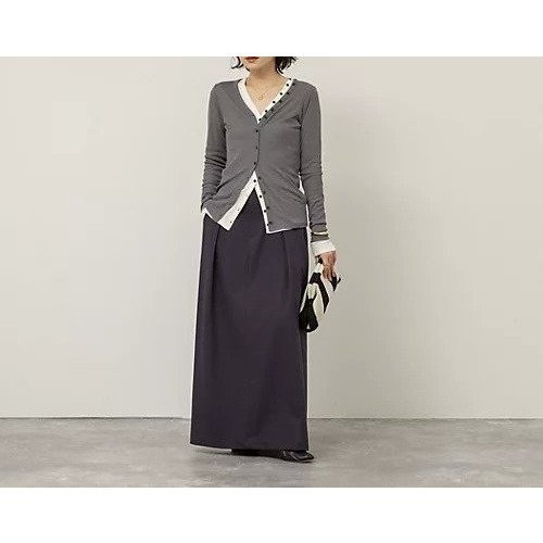 【ノーリーズ/NOLLEY'S】の【MAQWEL/マクウェル】ウォッシャブルリブカーディガン 人気、トレンドファッション・服の通販 founy(ファニー) ファッション Fashion レディースファッション Fashion for Women トップス・カットソー Cut & Sew Tops カーディガン・羽織り Layered Style Cardigans 2026年 2026 インナー Innerwear カーディガン Cardigan, Knitwear デコルテ Décolleté, Neckline other-3|ID: prp329100004861793 ipo3291000000036058185