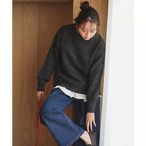 【エニー/ANY】の【WEB限定】サテンコンビペプラムカットソー 人気、トレンドファッション・服の通販 founy(ファニー) 　ファッション　Fashion　レディースファッション　Fashion for Women　トップス・カットソー　Cut & Sew Tops　カットソー・ベーシックTシャツ　Cut-and-Sewn Tops / Stretch Tees & Basics　おすすめ　Recommended / Our Picks　インナー　Innerwear　カーディガン　Cardigan, Knitwear　サテン　Satin, Glossy Fabric　パーカー　Hoodie, Parka　フレア　Flare, Flared　ペプラム　Peplum, Flared Hem　エレガント 上品　Elegant　洗える　Machine Washable　A/W・秋冬　Autumn/Winter　other-3|ID: prp329100004861861 ipo3291000000036063448