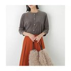 【ヒューマンウーマン/HUMAN WOMAN】のTCコンパクトベロアカーディガン 人気、トレンドファッション・服の通販 founy(ファニー) ファッション Fashion レディースファッション Fashion for Women トップス・カットソー Cut & Sew Tops カーディガン・羽織り Layered Style Cardigans ベロアトップス Velour Tops / Velvet-Look Items おすすめ Recommended / Our Picks カーディガン Cardigan, Knitwear シンプル Simple, Minimal スタンダード Standard, Basic バランス Balance, Style Balance プリント Print, Printed Pattern ベロア Velour, Soft Velvet ボックス Boxy, Box Shape ボトム Bottoms, Lower Wear メタル Metal, Metal Parts thumbnail チャコール|ID: prp329100004862060 ipo3291000000036077067