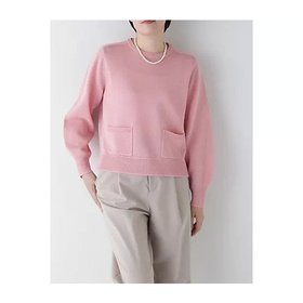 【ヒューマンウーマン/HUMAN WOMAN】のミドルゲージギマポケット付プルオーバー 人気、トレンドファッション・服の通販 founy(ファニー) ファッション Fashion レディースファッション Fashion for Women トップス・カットソー Cut & Sew Tops カジュアルプルオーバー・ニットトップス Pullovers & Knit Tops / Casual Pullovers おすすめ Recommended / Our Picks コンパクト Compact, Small Size スタンダード Standard, Basic スリーブ Sleeve, Long Sleeve / Short Sleeve バランス Balance, Style Balance ポケット Pocket, Pocket Detail ワイド Wide, Wide Fit |ID:prp329100004862061