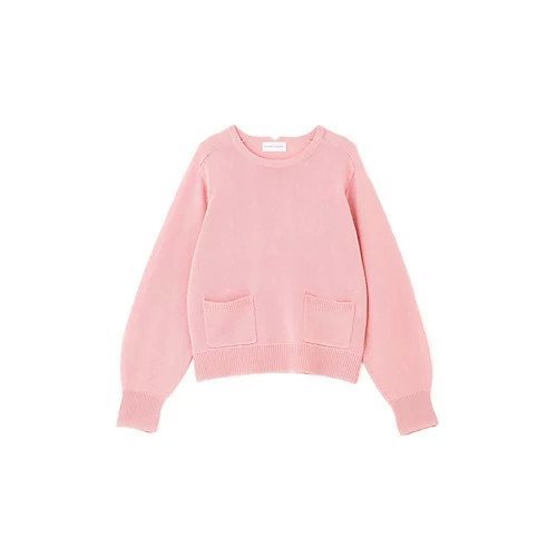 【ヒューマンウーマン/HUMAN WOMAN】のミドルゲージギマポケット付プルオーバー 人気、トレンドファッション・服の通販 founy(ファニー) 　ファッション　Fashion　レディースファッション　Fashion for Women　トップス・カットソー　Cut & Sew Tops　カジュアルプルオーバー・ニットトップス　Pullovers & Knit Tops / Casual Pullovers　おすすめ　Recommended / Our Picks　コンパクト　Compact, Small Size　スタンダード　Standard, Basic　スリーブ　Sleeve, Long Sleeve / Short Sleeve　バランス　Balance, Style Balance　ポケット　Pocket, Pocket Detail　ワイド　Wide, Wide Fit　other-3|ID: prp329100004862061 ipo3291000000036077091