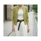 【スタイルデリ/STYLE DELI】のBASICクルーネックカーディガン 人気、トレンドファッション・服の通販 founy(ファニー) ファッション Fashion レディースファッション Fashion for Women トップス・カットソー Cut & Sew Tops カーディガン・羽織り Layered Style Cardigans イエロー Yellow スニーカー Sneakers, Trainers スリット Slit, Slit Detail 定番 Standard, Basic Item 長袖 Long Sleeve, Full Sleeve バランス Balance, Style Balance フォルム Silhouette, Form フレア Flare, Flared フロント Front, Front Design ポケット Pocket, Pocket Detail リラックス Relax, Relaxed Fit ループ Loop, Loop Knit 夏 Summer thumbnail ライムグリーン|ID: prp329100004863021 ipo3291000000036151336