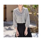 【エニー/ANY】の【手洗い可能】ヨーロピアンリネンスキッパーネックブラウス 人気、トレンドファッション・服の通販 founy(ファニー) ファッション Fashion レディースファッション Fashion for Women トップス・カットソー Cut & Sew Tops シャツ・ブラウス・オフィスカジュアル Elegant Blouses & Button-Ups おすすめ Recommended / Our Picks ギャザー Gathered, Ruffled スキッパー Skipper, Open Collar スリット Slit, Slit Detail バランス Balance, Style Balance リネン Linen, Linen Fabric 夏 Summer thumbnail チェック|ID: prp329100004863616 ipo3291000000036168322