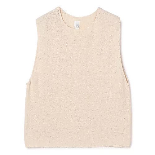 【ヤエカ/YAECA】のSilk Knit Sleeveless インテリア・キッズ・メンズ・レディースファッション・服の通販 founy(ファニー) 　ファッション　Fashion　レディースファッション　Fashion for Women　トップス・カットソー　Cut & Sew Tops　ニット　Knit Tops & Sweaters　シルク　Silk, 100% Silk　ベスト　Vest, Waistcoat　WHITE|ID: prp329100004863617 ipo3291000000036173497