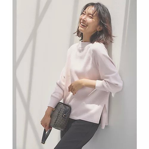 【エニー/ANY】の【洗濯機可能】しあわせタッチニットプルオーバー 人気、トレンドファッション・服の通販 founy(ファニー) 　ファッション　Fashion　レディースファッション　Fashion for Women　トップス・カットソー　Cut & Sew Tops　ニット　Knit Tops & Sweaters　カジュアルプルオーバー・ニットトップス　Pullovers & Knit Tops / Casual Pullovers　ストレッチ　Stretch, Stretchy Fabric　スリット　Slit, Slit Detail　スリーブ　Sleeve, Long Sleeve / Short Sleeve　バランス　Balance, Style Balance　リラックス　Relax, Relaxed Fit　other-3|ID: prp329100004863622 ipo3291000000036173555