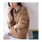 【エニー/ANY】のスウェットライクハーフジップニット 人気、トレンドファッション・服の通販 founy(ファニー) ファッション Fashion レディースファッション Fashion for Women トップス・カットソー Cut & Sew Tops ニット Knit Tops & Sweaters レディースパーカー・カジュアルフーディー Casual Hoodies & Sweatshirts スウェット・クルーネックトップス Sweatshirts & Crewnecks / Relaxed Fit Sweat Tops おすすめ Recommended / Our Picks インナー Innerwear ジップ Zip, Zipper 人気 Popular, Best Seller thumbnail キャメル|ID: prp329100004863628 ipo3291000000036173599