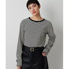 【ウィムガゼット/Whim Gazette】の【THE PAUSE】ボーダーロンTEE ブラック|ID: prp329100004864145 ipo3291000000036271967