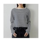 【ウィムガゼット/Whim Gazette】の【THE PAUSE】ボーダーロンTEE ネイビー|ID: prp329100004864145 ipo3291000000036271968