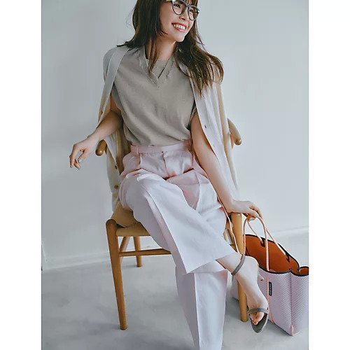 【アンスクリア/INSCRIRE】のCotton 16G V neck Vest 人気、トレンドファッション・服の通販 founy(ファニー) ファッション Fashion レディースファッション Fashion for Women アウター Coat / Outerwear Collection トップス・カットソー Cut & Sew Tops ベスト&ジレ / 重ね着スタイル Vests & Gilets コンパクト Compact, Small Size 夏 Summer 春 Spring S/S・春夏 SS, Spring/Summer, Warm Season 洗える Machine Washable other-2|ID: prp329100004864151 ipo3291000000036196090