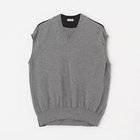 【アンスクリア/INSCRIRE】のCotton 16G V neck Vest GREY×BLACK|ID: prp329100004864151 ipo3291000000036255194