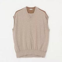 【アンスクリア/INSCRIRE】のCotton 16G V neck Vest 人気、トレンドファッション・服の通販 founy(ファニー) ファッション Fashion レディースファッション Fashion for Women アウター Coat / Outerwear Collection トップス・カットソー Cut & Sew Tops ベスト&ジレ / 重ね着スタイル Vests & Gilets コンパクト Compact, Small Size 夏 Summer 春 Spring S/S・春夏 SS, Spring/Summer, Warm Season 洗える Machine Washable |ID:prp329100004864151