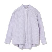 【ドロウェル/drawell】のバックフレアシャツ 人気、トレンドファッション・服の通販 founy(ファニー) ファッション Fashion レディースファッション Fashion for Women トップス・カットソー Cut & Sew Tops シャツ・ブラウス・オフィスカジュアル Elegant Blouses & Button-Ups バッグ Bags ストライプ Stripe, Striped Pattern パステル Pastel, Soft Color フレア Flare, Flared 夏 Summer 洗える Machine Washable |ID:prp329100004864153