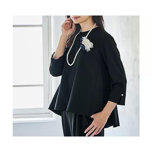 【エニー/ANY】の【ストレッチ/セットアップ可】イージィケアストレッチブラウス 人気、トレンドファッション・服の通販 founy(ファニー) ファッション Fashion レディースファッション Fashion for Women トップス・カットソー Cut & Sew Tops シャツ・ブラウス・オフィスカジュアル Elegant Blouses & Button-Ups ストレッチ Stretch, Stretchy Fabric セットアップ Set-Up, Coordinated Outfit セレモニー Ceremony フレア Flare, Flared エレガント 上品 Elegant 切替 Switching, Contrast Panel ビジネス 仕事 通勤 Business / Work / Commuting other-1|ID: prp329100004864161 ipo3291000000036196138