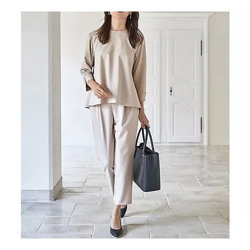 【エニー/ANY】の【ストレッチ/セットアップ可】イージィケアストレッチブラウス 人気、トレンドファッション・服の通販 founy(ファニー) ファッション Fashion レディースファッション Fashion for Women トップス・カットソー Cut & Sew Tops シャツ・ブラウス・オフィスカジュアル Elegant Blouses & Button-Ups ストレッチ Stretch, Stretchy Fabric セットアップ Set-Up, Coordinated Outfit セレモニー Ceremony フレア Flare, Flared エレガント 上品 Elegant 切替 Switching, Contrast Panel ビジネス 仕事 通勤 Business / Work / Commuting other-2|ID: prp329100004864161 ipo3291000000036196140