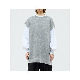 【ミズイロ インド/mizuiro ind】のストーンウォッシュメッシュロングベスト 人気、トレンドファッション・服の通販 founy(ファニー) ファッション Fashion レディースファッション Fashion for Women アウター Coat / Outerwear Collection トップス・カットソー Cut & Sew Tops ベスト&ジレ / 重ね着スタイル Vests & Gilets インナー Innerwear タンク Tank Top, Sleeveless Top ボトム Bottoms, Lower Wear ワイド Wide, Wide Fit 春 Spring 長袖 Long Sleeve, Full Sleeve |ID:prp329100004864164