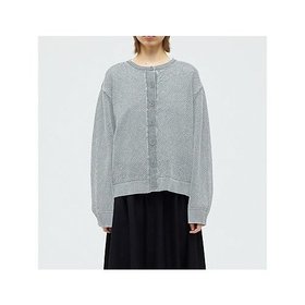 【ミズイロ インド/mizuiro ind】のストーンウォッシュメッシュクルーネックカーディガン 人気、トレンドファッション・服の通販 founy(ファニー) ファッション Fashion レディースファッション Fashion for Women トップス・カットソー Cut & Sew Tops カーディガン・羽織り Layered Style Cardigans インナー Innerwear コンパクト Compact, Small Size タンク Tank Top, Sleeveless Top 春 Spring 長袖 Long Sleeve, Full Sleeve |ID:prp329100004864165
