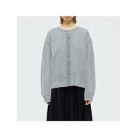 【ミズイロ インド/mizuiro ind】のストーンウォッシュメッシュクルーネックカーディガン 人気、トレンドファッション・服の通販 founy(ファニー) ファッション Fashion レディースファッション Fashion for Women トップス・カットソー Cut & Sew Tops カーディガン・羽織り Layered Style Cardigans インナー Innerwear コンパクト Compact, Small Size タンク Tank Top, Sleeveless Top 春 Spring 長袖 Long Sleeve, Full Sleeve |ID:prp329100004864165