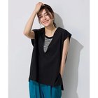 【エニー/ANY】のVネックチュニック 人気、トレンドファッション・服の通販 founy(ファニー) ファッション Fashion レディースファッション Fashion for Women トップス・カットソー Cut & Sew Tops Vネックトップス V-Neck Tops / V-Cut Neckline Shirts スリット Slit, Slit Detail タンク Tank Top, Sleeveless Top チュニック Tunic, Long Top トレンド Trend, Trending Now 夏 Summer thumbnail ブラック|ID: prp329100004866798 ipo3291000000036272247