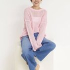 【ノーリーズ/NOLLEY'S】の《手洗い可能》ペーパーヤーンメッシュプルオーバー 人気、トレンドファッション・服の通販 founy(ファニー) ファッション Fashion レディースファッション Fashion for Women トップス・カットソー Cut & Sew Tops カジュアルプルオーバー・ニットトップス Pullovers & Knit Tops / Casual Pullovers 2026年 2026 メッシュ Mesh, Net Fabric 吸水 Absorbent, Quick-Dry 春 Spring 秋 Autumn thumbnail ベビーピンク|ID: prp329100004866799 ipo3291000000036250163