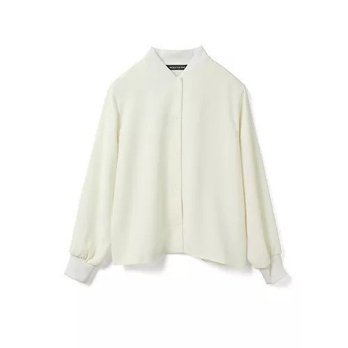 【ミズイロ インド/mizuiro ind】のブルゾンライクシャツ インテリア・キッズ・メンズ・レディースファッション・服の通販 founy(ファニー) ファッション Fashion レディースファッション Fashion for Women アウター Coat / Outerwear Collection ブルゾンジャケット・スポーティアウター Blouson Jackets トップス・カットソー Cut & Sew Tops シャツ・ブラウス・オフィスカジュアル Elegant Blouses & Button-Ups ジャケット Jacket, Outerwear セットアップ Set-Up, Coordinated Outfit フロント Front, Front Design ベーシック Basic, Essential エレガント 上品 Elegant オフホワイト|ID: prp329100004867539 ipo3291000000036260691