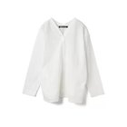 【ミズイロ インド/mizuiro ind】のシャツカーディガン 人気、トレンドファッション・服の通販 founy(ファニー) ファッション Fashion レディースファッション Fashion for Women トップス・カットソー Cut & Sew Tops カーディガン・羽織り Layered Style Cardigans シャツ・ブラウス・オフィスカジュアル Elegant Blouses & Button-Ups カーディガン Cardigan, Knitwear フロント Front, Front Design ミリタリー Military, Army Style ワーク Workwear, Utility Style thumbnail オフホワイト|ID: prp329100004867541 ipo3291000000036260701