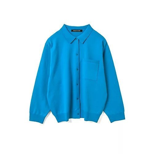 【ミズイロ インド/mizuiro ind】のシャツカーディガン インテリア・キッズ・メンズ・レディースファッション・服の通販 founy(ファニー) ファッション Fashion レディースファッション Fashion for Women トップス・カットソー Cut & Sew Tops カーディガン・羽織り Layered Style Cardigans シャツ・ブラウス・オフィスカジュアル Elegant Blouses & Button-Ups カーディガン Cardigan, Knitwear フロント Front, Front Design ポケット Pocket, Pocket Detail ポロシャツ Polo Shirt, Collared Tee 定番 Standard, Basic Item ブルー|ID: prp329100004867544 ipo3291000000036260722